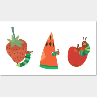The very hungry caterpillar - Fruit Ensemble Posters and Art